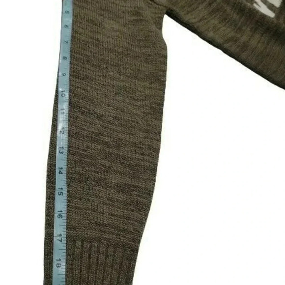 Marled Reunited Womens Sweater Weather size M Green LongSleeve Pullover Top NWT - Picture 5 of 10